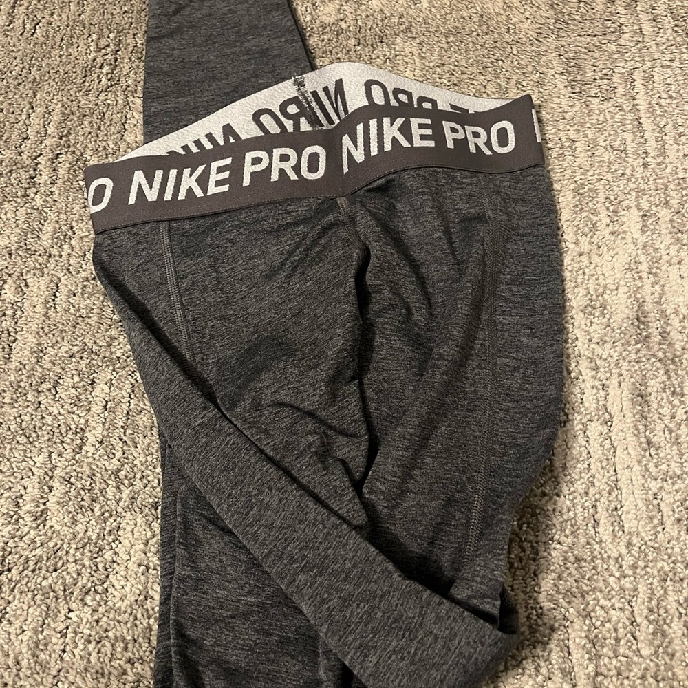 Nike Pro Gray Leggings